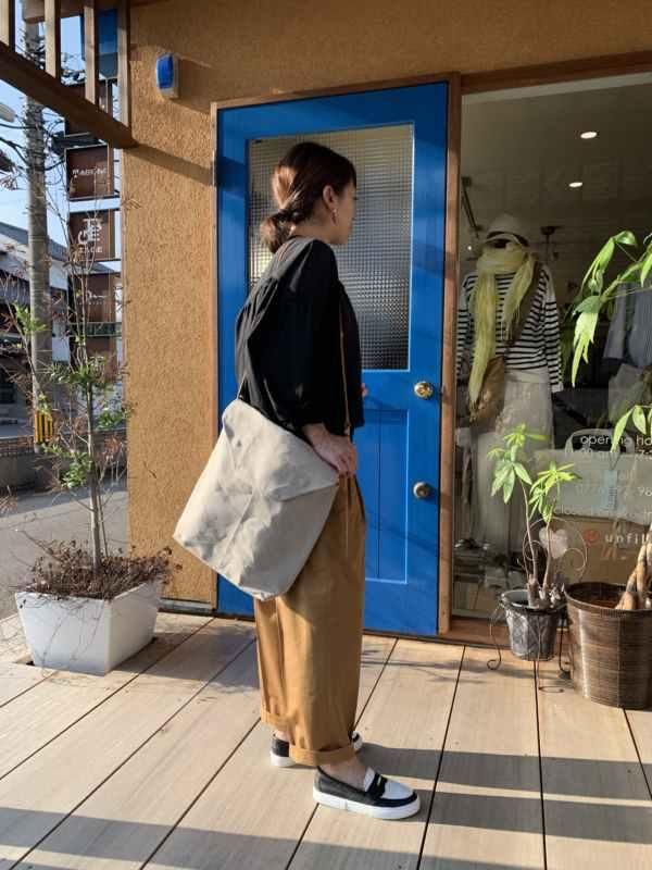 MARINEDAY(マリンデイ) No.GARCON 麻帆布×レザー2wayバッグ - unfil9 正規取扱|レディース通販ショップ