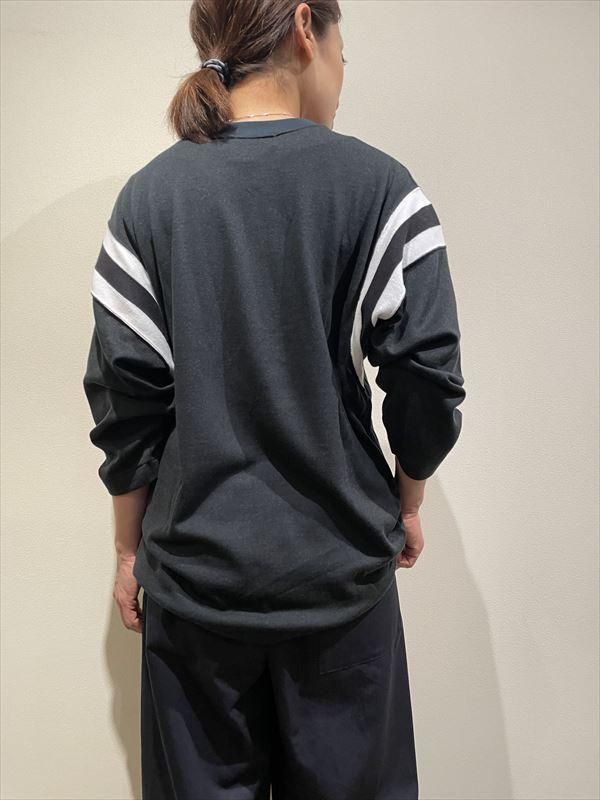 AMERICANA(アメリカーナ) No.BRF-633A/1 リヨセルコットン袖切り替えラインフットボールTEE - unfil9 正規取扱|レディース通販ショップ