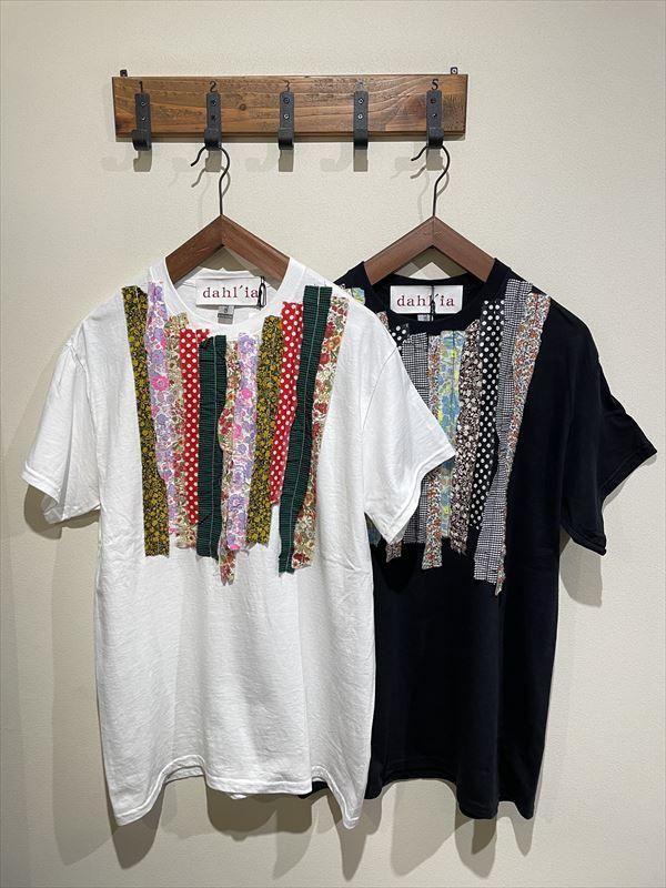 dahl'ia(ダリア) No.HD-114 マルチリボンリメイク半袖Tシャツ - unfil9 正規取扱|レディース通販ショップ