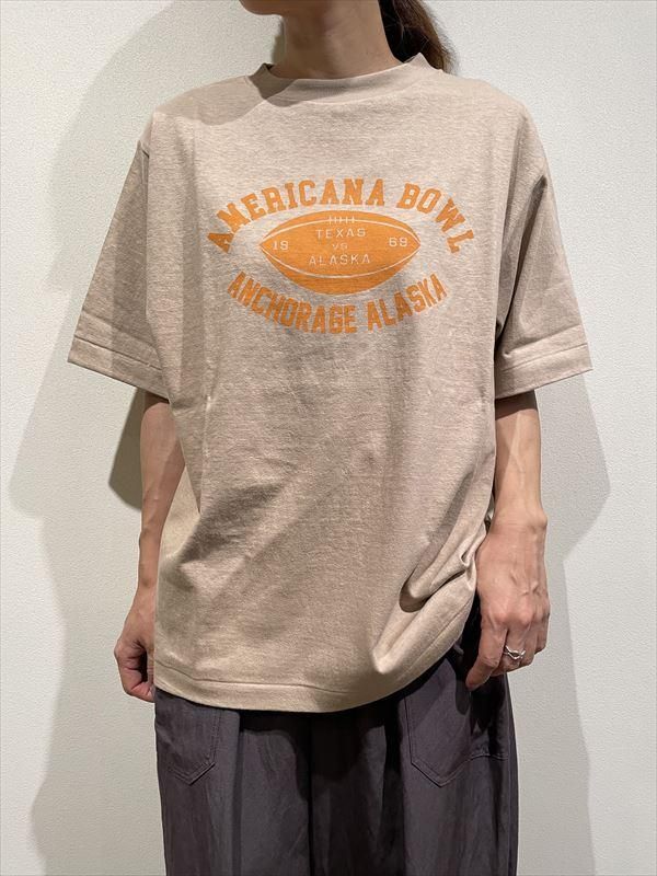 AMERICANA(アメリカーナ) No.BRF-649A/5 カレッジプリント シームレスTEE - unfil9 正規取扱|レディース通販ショップ