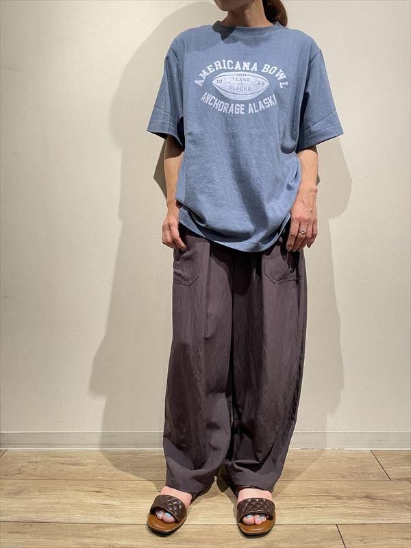 AMERICANA(アメリカーナ) No.BRF-649A/5 カレッジプリント シームレスTEE - unfil9 正規取扱|レディース通販ショップ