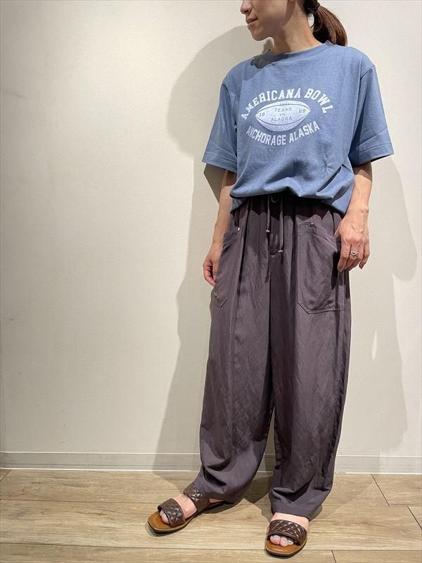 AMERICANA(アメリカーナ) No.BRF-649A/5 カレッジプリント シームレスTEE - unfil9 正規取扱|レディース通販ショップ
