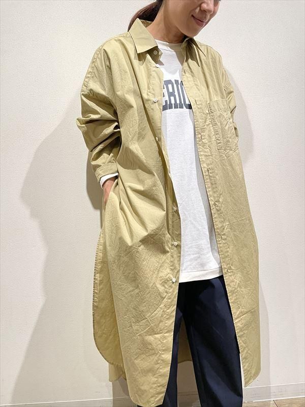 AMERICANA(アメリカーナ) No.AL-S-423 スリットロングシャツ - unfil9 正規取扱|レディース通販ショップ