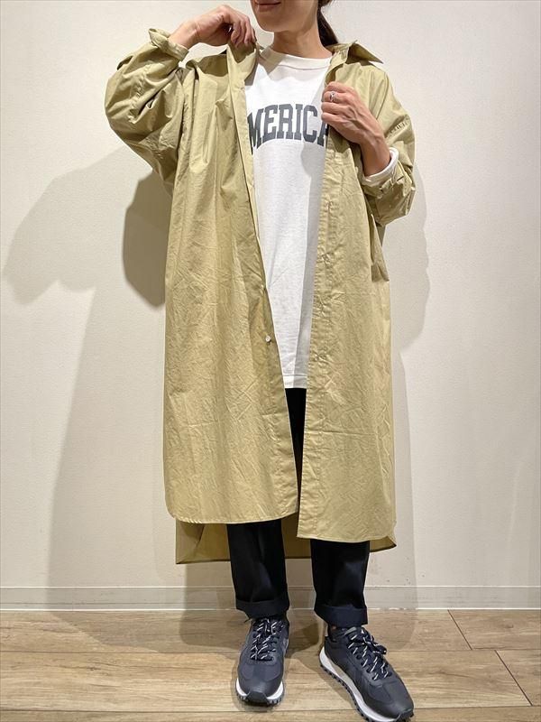 AMERICANA(アメリカーナ) No.AL-S-423 スリットロングシャツ - unfil9 正規取扱|レディース通販ショップ