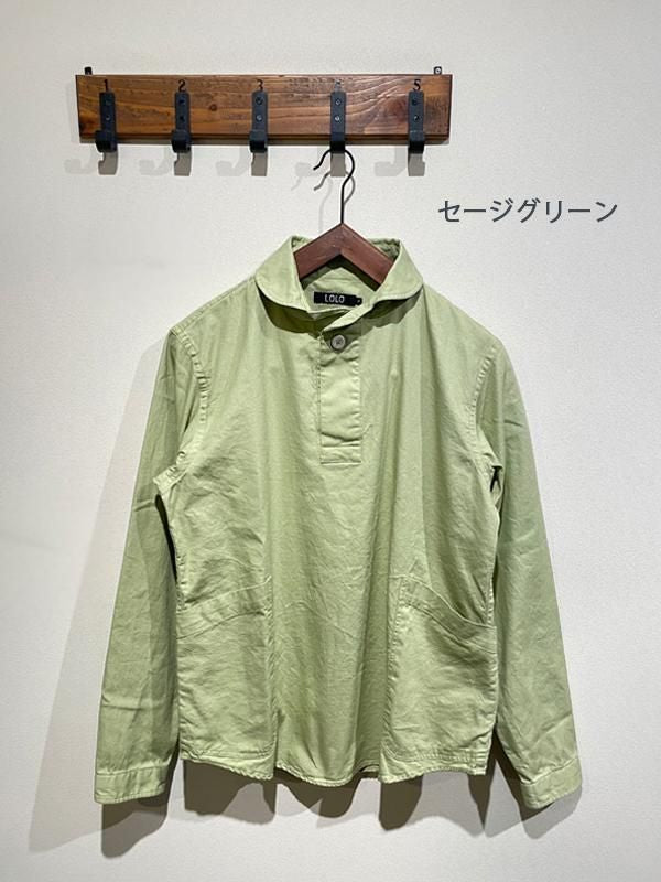 LOLO(ロロ) No.LS-3 定番プルオーバーシャツ - unfil9 正規取扱|レディース通販ショップ