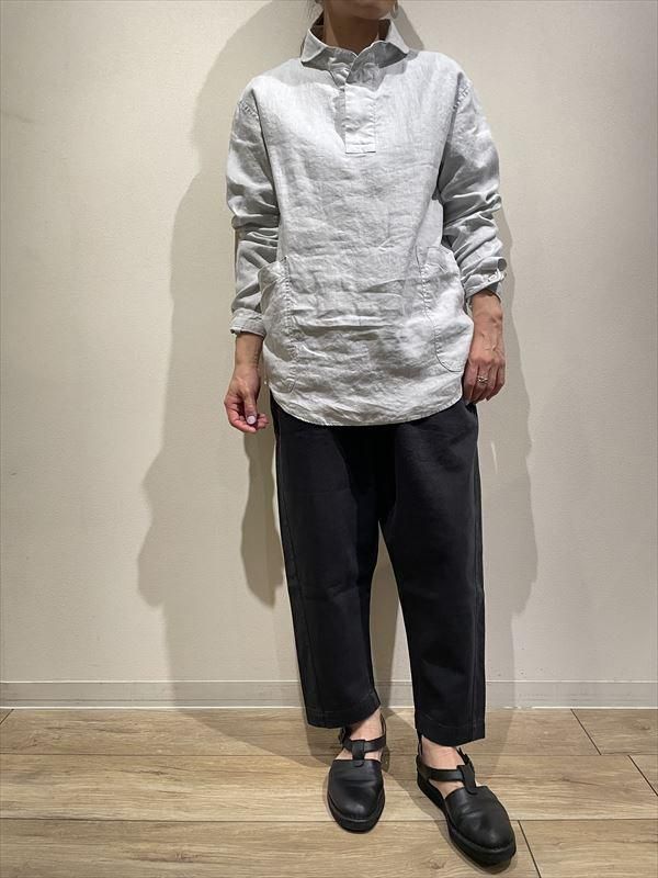 LOLO(ロロ) No.LS-3W3 定番プルオーバーリネンシャツ - unfil9 正規取扱|レディース通販ショップ