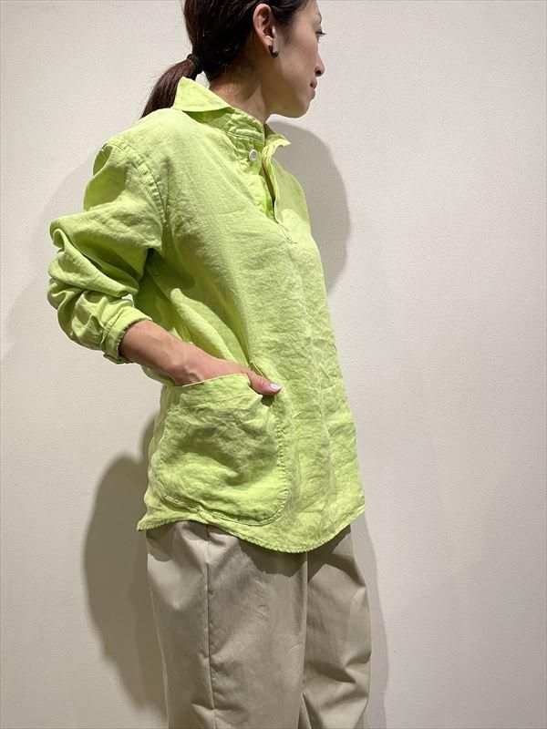 LOLO(ロロ) No.LS-3W3 定番プルオーバーリネンシャツ - unfil9 正規取扱|レディース通販ショップ