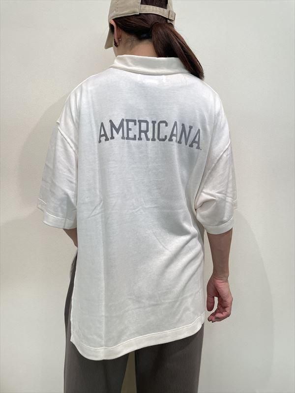 AMERICANA(アメリカーナ) No.BRF-694A ショートスリーブラガーシャツ - unfil9 正規取扱|レディース通販ショップ