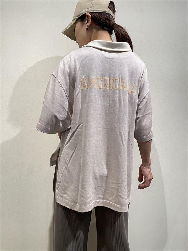 AMERICANA(アメリカーナ) No.BRF-694A ショートスリーブラガーシャツ - unfil9 正規取扱|レディース通販ショップ