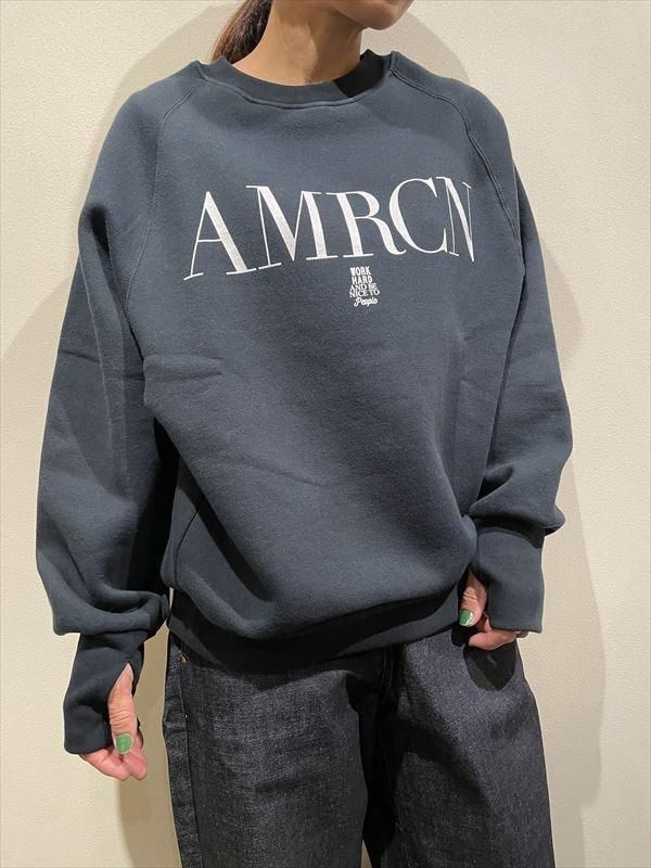 AMERICANA(アメリカーナ) No.BRF-733A/2 バックジップワイドプルオーバースウェット - unfil9 正規取扱|レディース通販ショップ