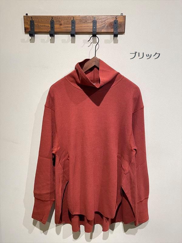 AMERICANA(アメリカーナ) No.BRF-717A コーマヘヴィーワッフルハイネックTEE - unfil9 正規取扱|レディース通販ショップ
