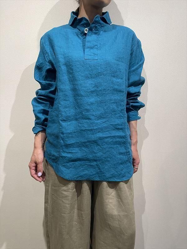 LOLO(ロロ) No.LS-3Y3 定番プルオーバーリネンシャツ - unfil9 正規取扱|レディース通販ショップ