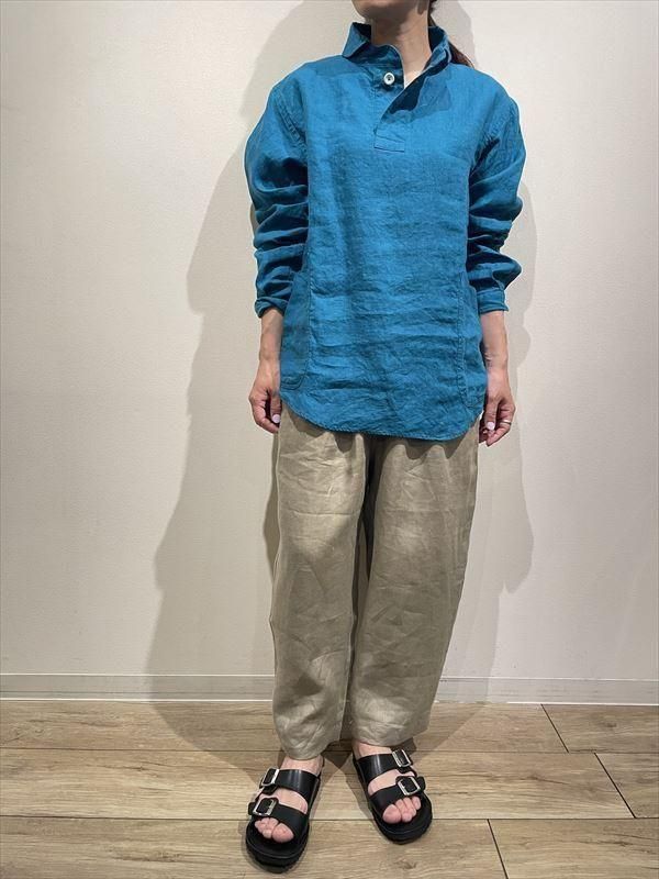 LOLO(ロロ) No.LS-3Y3 定番プルオーバーリネンシャツ - unfil9 正規取扱|レディース通販ショップ