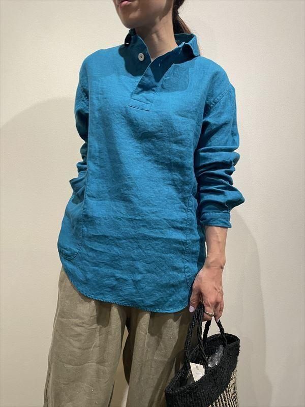 LOLO(ロロ) No.LS-3Y3 定番プルオーバーリネンシャツ - unfil9 正規取扱|レディース通販ショップ