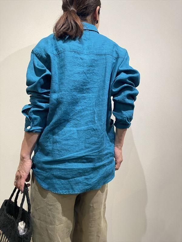LOLO(ロロ) No.LS-3Y3 定番プルオーバーリネンシャツ - unfil9 正規取扱|レディース通販ショップ