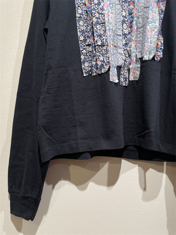 dahi'ia(ダリア) No.HD-55 マルチリボンリメイク長袖Tシャツ