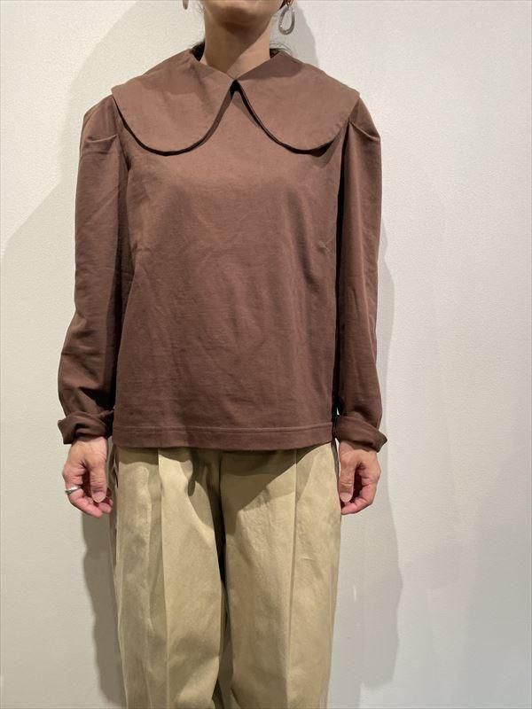 dahl'ia(ダリア) No.DTH-217 ビッグカラーロングスリーブプルオーバー