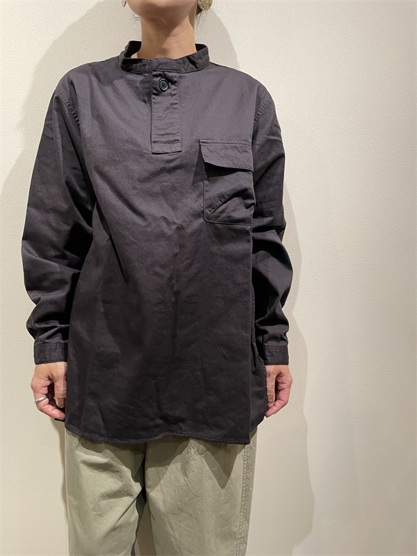 LOLO(ロロ) No.LS-441 スタンドカラープルオーバーシャツ