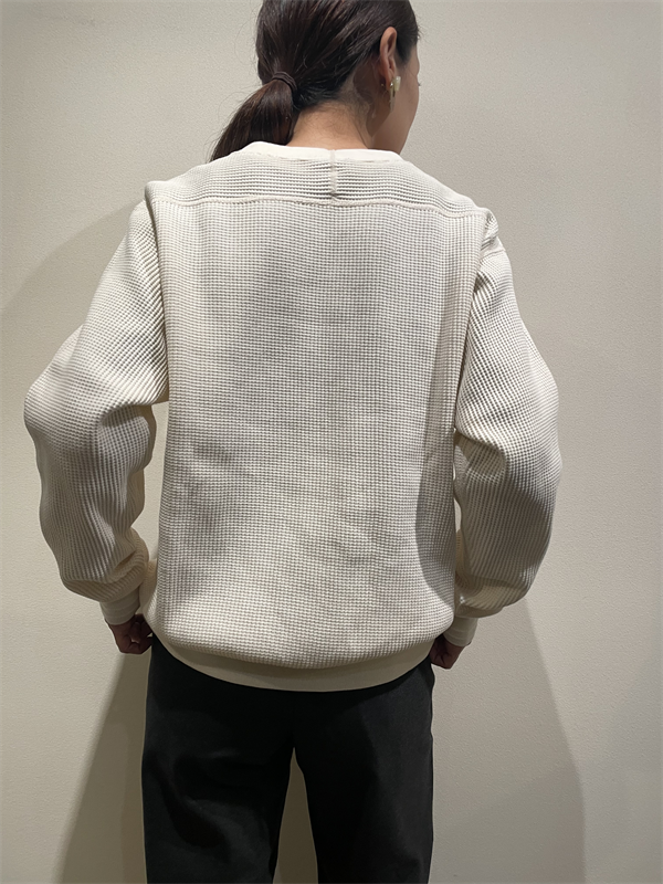 A VONTADE(アボンタージ) No.VTD-0637-CS ビッグワッフルクルーネックプルオーバー