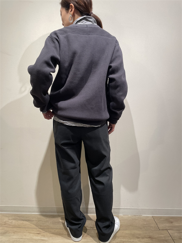 A VONTADE(アボンタージ) No.VTD-0637-CS ビッグワッフルクルーネックプルオーバー