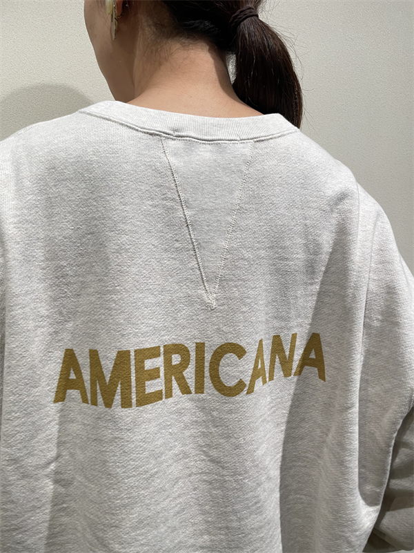 AMERICANA(アメリカーナ) No.BRF-736A/1 クロップドカットオフスウェット