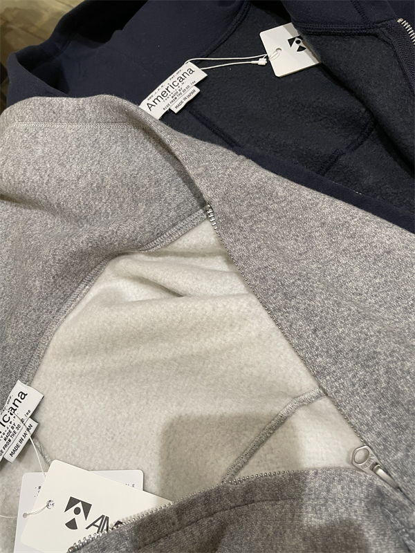 AMERICANA(アメリカーナ) No.BRF-803A ワイドフルジップフーディー