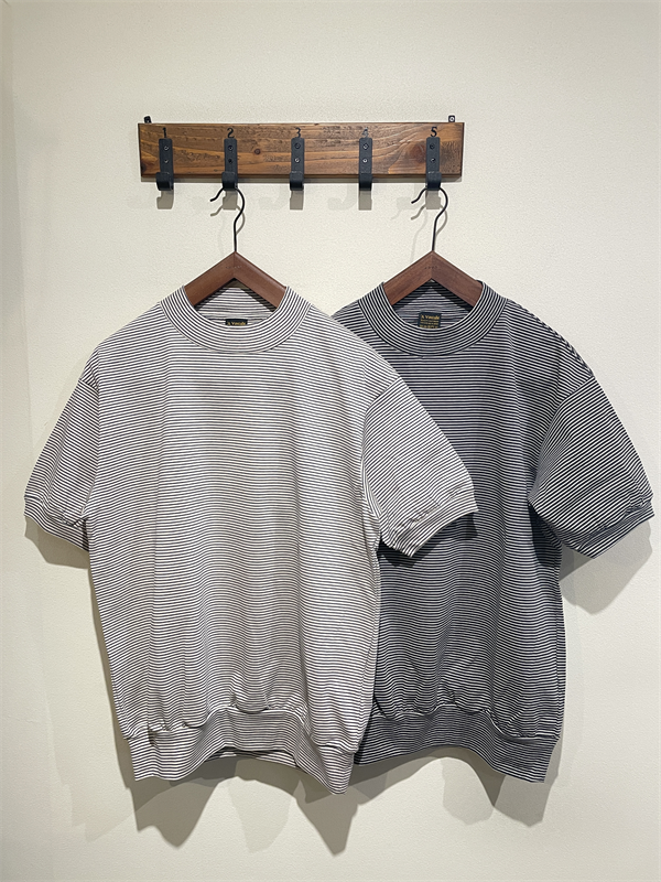 A VONTADE(アボンタージ) No.VTD-0646-CS ボーダーモックネックTシャツ