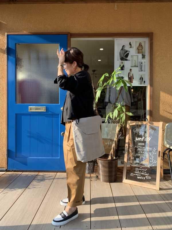 MARINEDAY（マリンデイ） No.GARCON 麻帆布×レザー2wayバッグ - unfil9 正規取扱｜レディース通販ショップ