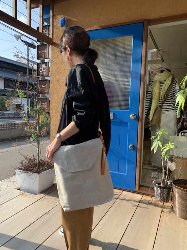 MARINEDAY（マリンデイ） No.GARCON 麻帆布×レザー2wayバッグ - unfil9 正規取扱｜レディース通販ショップ