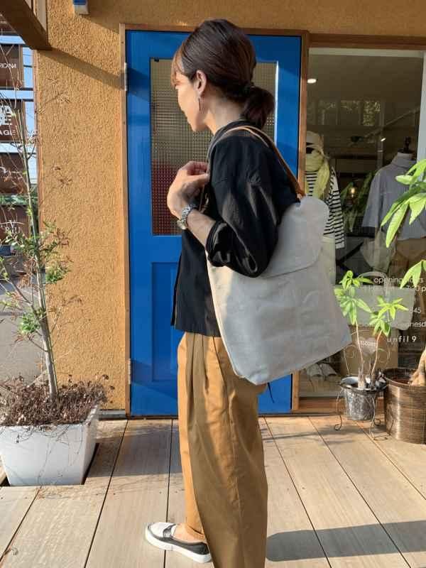 MARINEDAY（マリンデイ） No.GARCON 麻帆布×レザー2wayバッグ - unfil9 正規取扱｜レディース通販ショップ