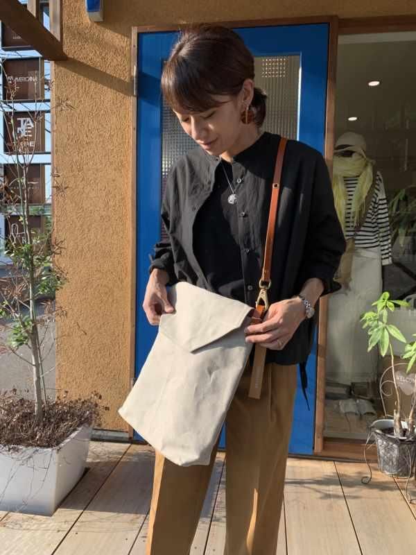 MARINEDAY（マリンデイ） No.GARCON 麻帆布×レザー2wayバッグ - unfil9 正規取扱｜レディース通販ショップ