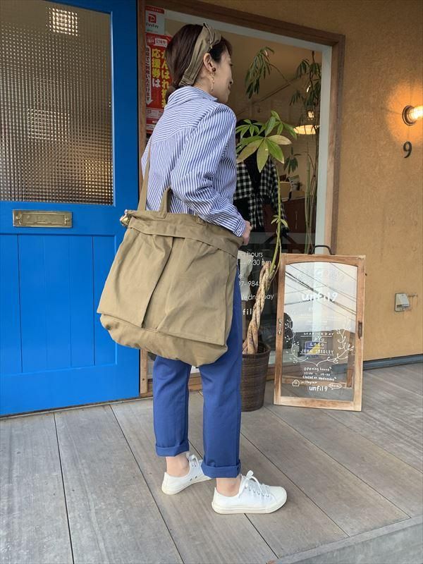 MARINEDAY（マリンデイ） No.HELMET2 60/40 CROTH ヘルメットバッグ - unfil9 正規取扱｜レディース通販ショップ