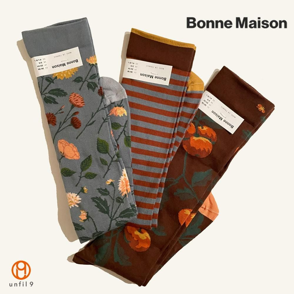 BONNE MAISON（ボンメゾン） L'AUTOMNE ソックス 靴下 - unfil9 正規取扱｜レディース通販ショップ