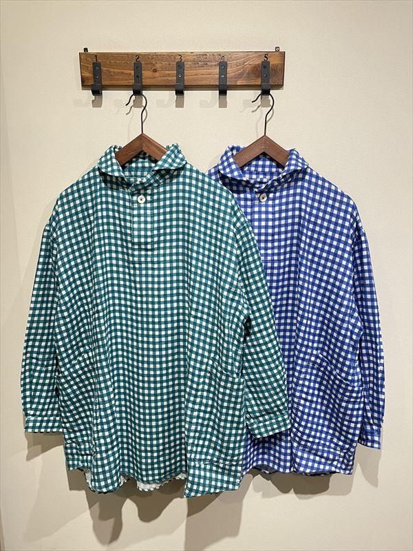 LOLO （ロロ） No.2LS-87 定番プルオーバー型プリントガーゼビッグシャツ