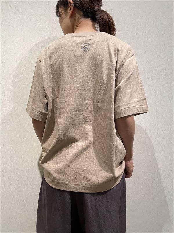 AMERICANA（アメリカーナ） No.BRF-649A/5 カレッジプリント シームレスTEE - unfil9 正規取扱｜レディース通販ショップ