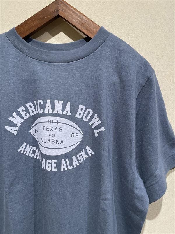 AMERICANA（アメリカーナ） No.BRF-649A/5 カレッジプリント シームレスTEE - unfil9 正規取扱｜レディース通販ショップ
