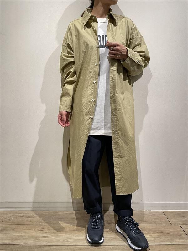 AMERICANA（アメリカーナ） No.AL-S-423 スリットロングシャツ - unfil9 正規取扱｜レディース通販ショップ
