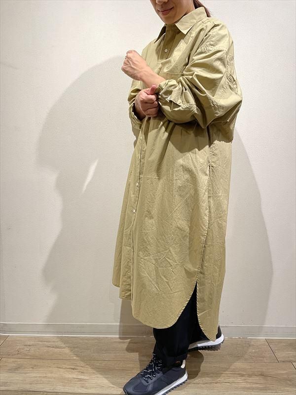 AMERICANA（アメリカーナ） No.AL-S-423 スリットロングシャツ - unfil9 正規取扱｜レディース通販ショップ