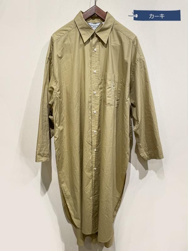 AMERICANA（アメリカーナ） No.AL-S-423 スリットロングシャツ - unfil9 正規取扱｜レディース通販ショップ