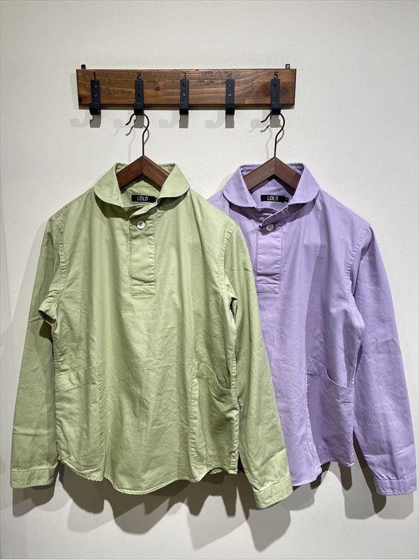 LOLO（ロロ） No.LS-3 定番プルオーバーシャツ - unfil9 正規取扱｜レディース通販ショップ