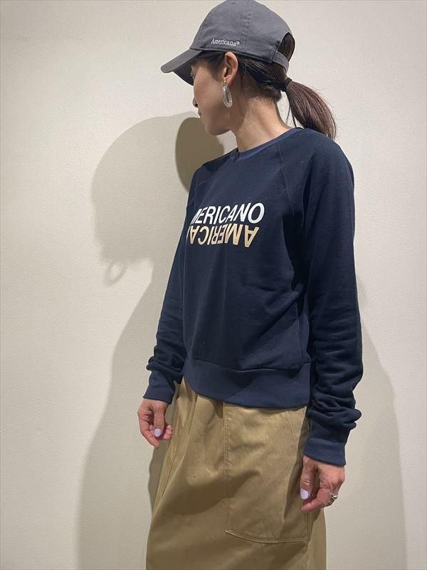 AMERICANA（アメリカーナ） No.BRF-686A/2 クロップドスウェットクルー - unfil9 正規取扱｜レディース通販ショップ