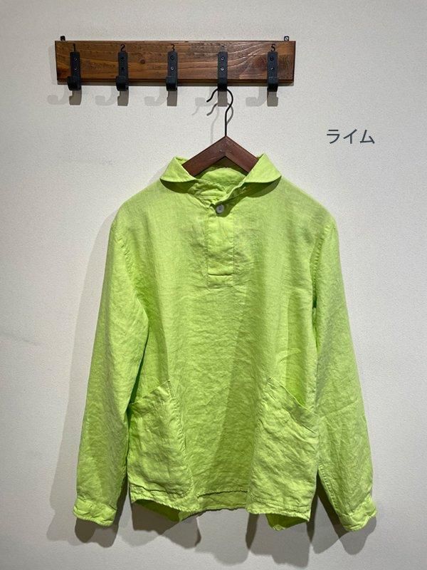 LOLO（ロロ） No.LS-3W3 定番プルオーバーリネンシャツ - unfil9 正規取扱｜レディース通販ショップ