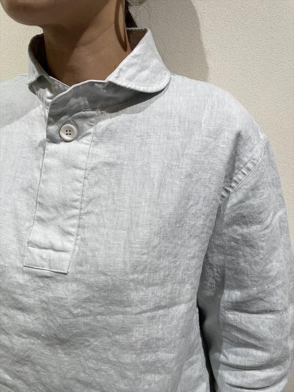 LOLO（ロロ） No.LS-3W3 定番プルオーバーリネンシャツ - unfil9 正規取扱｜レディース通販ショップ