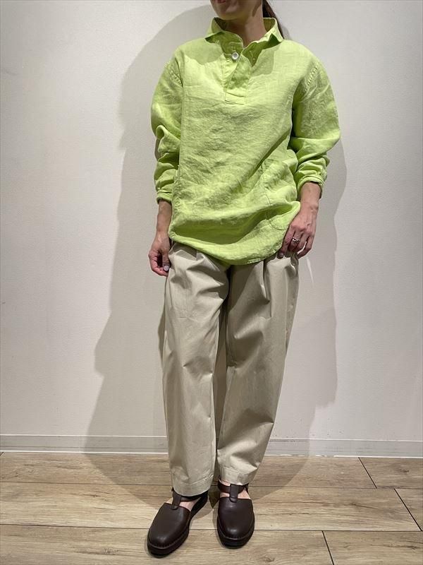 LOLO（ロロ） No.LS-3W3 定番プルオーバーリネンシャツ - unfil9 正規取扱｜レディース通販ショップ