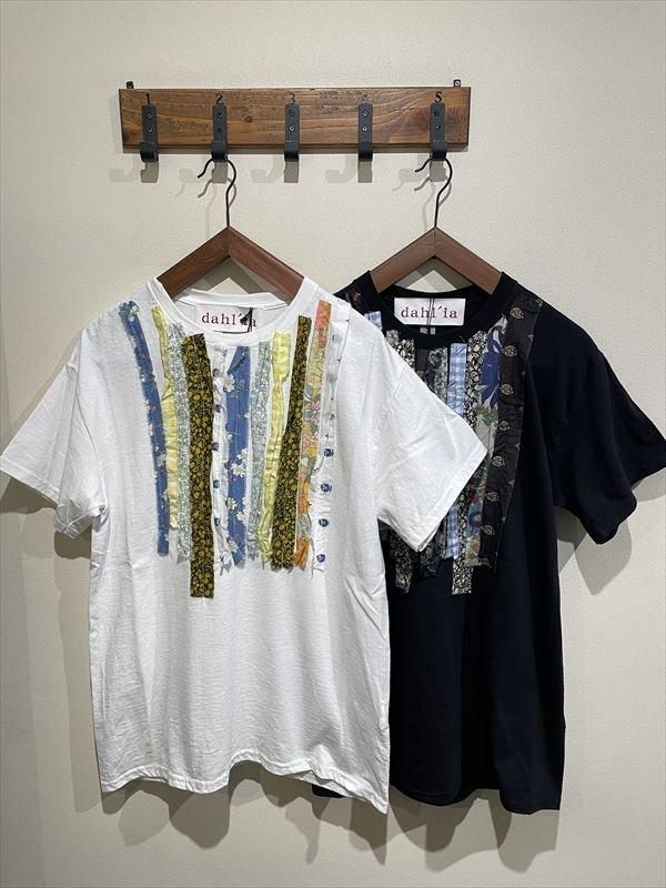 dahl'ia（ダリア） No.HD-114 マルチリボンリメイク半袖Tシャツ - unfil9 正規取扱｜レディース通販ショップ