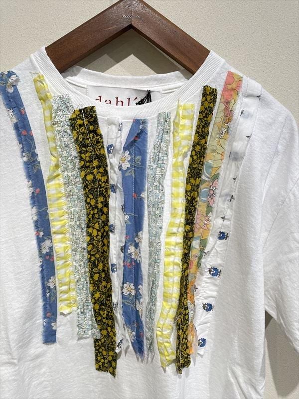 dahl'ia（ダリア） No.HD-114 マルチリボンリメイク半袖Tシャツ - unfil9 正規取扱｜レディース通販ショップ