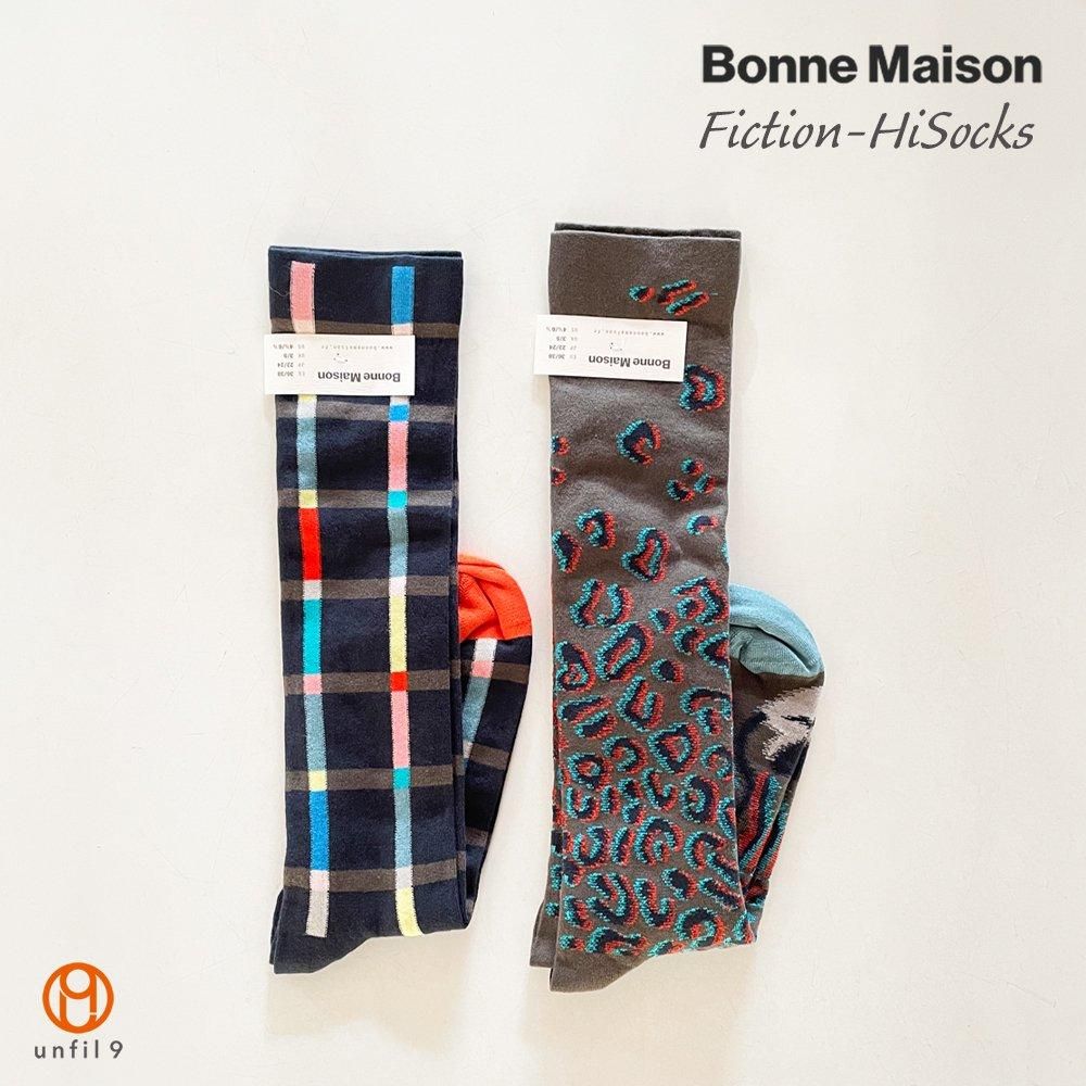 BONNE MAISON（ボンメゾン） Fiction ハイソックス 靴下 - unfil9 正規取扱｜レディース通販ショップ