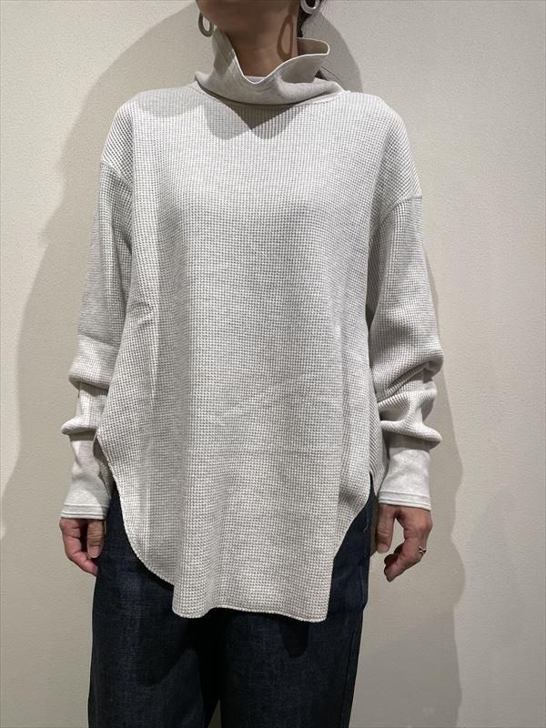 AMERICANA（アメリカーナ） No.BRF-717A コーマヘヴィーワッフルハイネックTEE - unfil9 正規取扱｜レディース通販ショップ