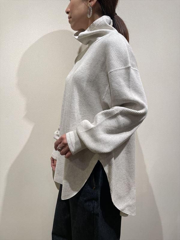 AMERICANA（アメリカーナ） No.BRF-717A コーマヘヴィーワッフルハイネックTEE - unfil9 正規取扱｜レディース通販ショップ