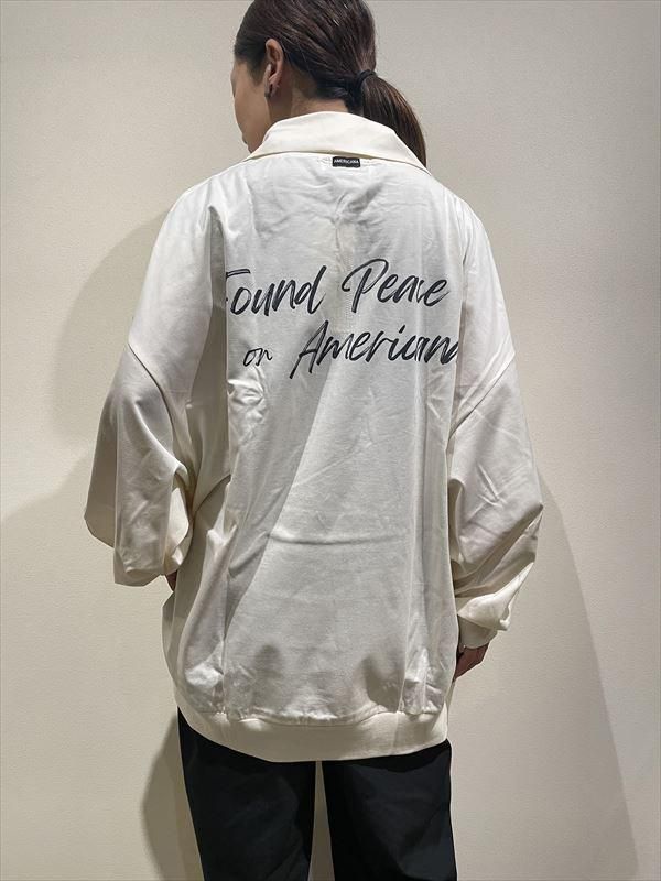 AMERICANA（アメリカーナ） No.BRF-M-724A/2 ハーフジップワイドプルオーバー - unfil9 正規取扱｜レディース通販ショップ